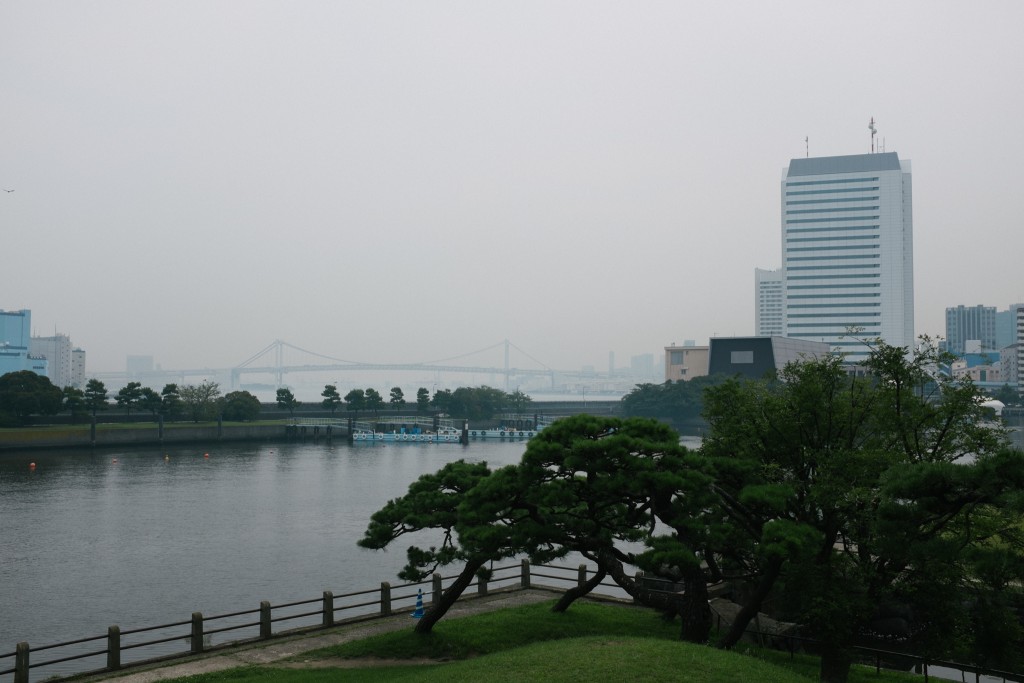 Odaiba in the distance. 
