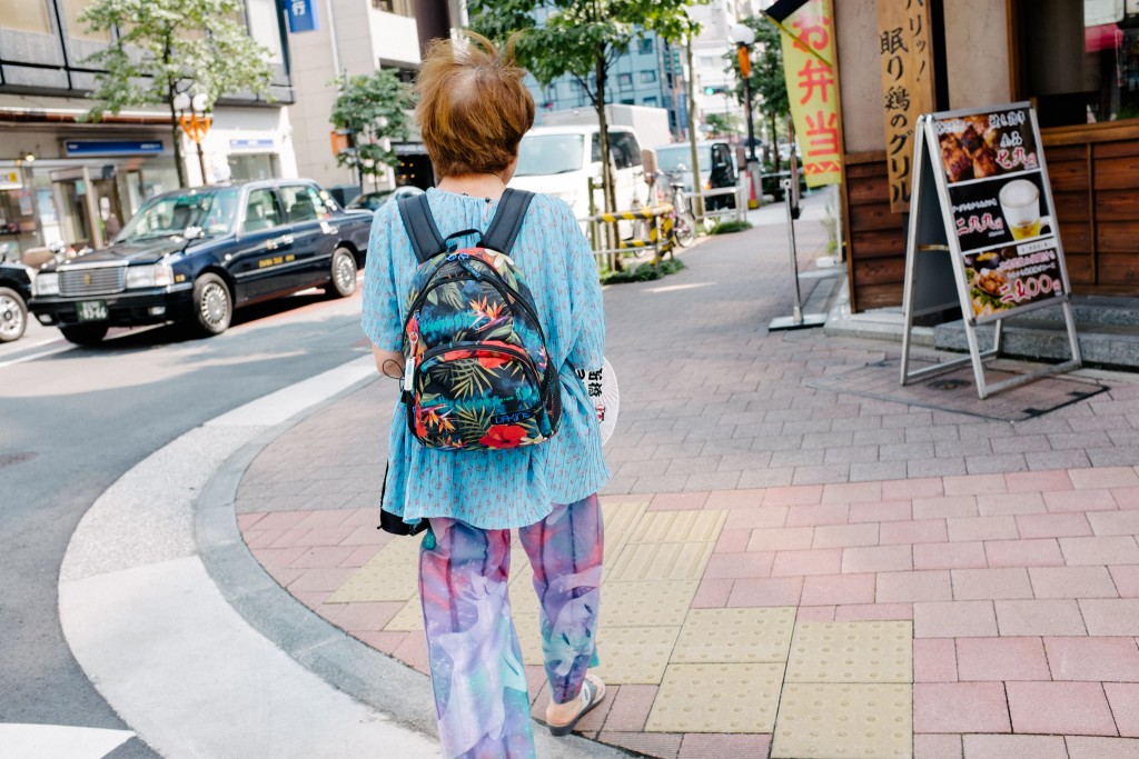 In Japan, no matter what you wear you are always in style. 
